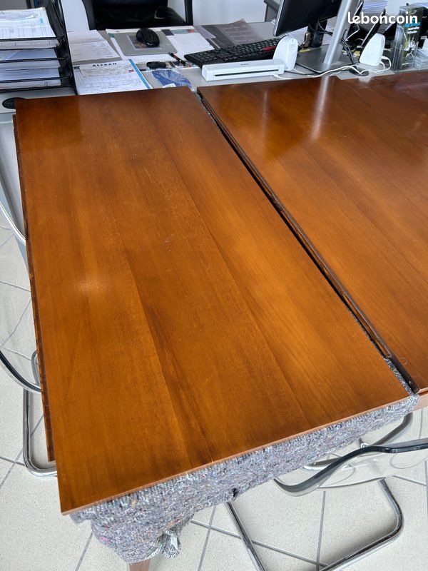 Table en bois Roche bobois en acajou (image 2)