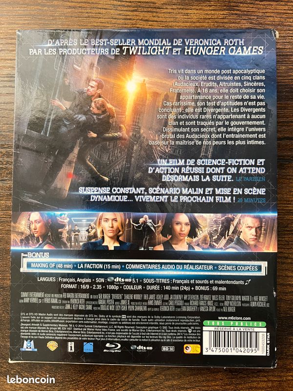Blu ray : Divergente (image 2)
