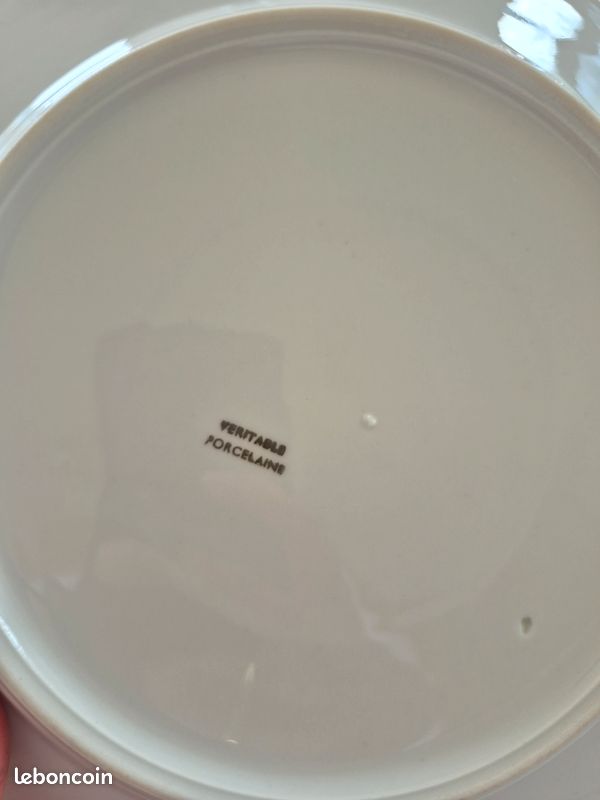 Service de table véritable porcelaine de limoges (image 3)