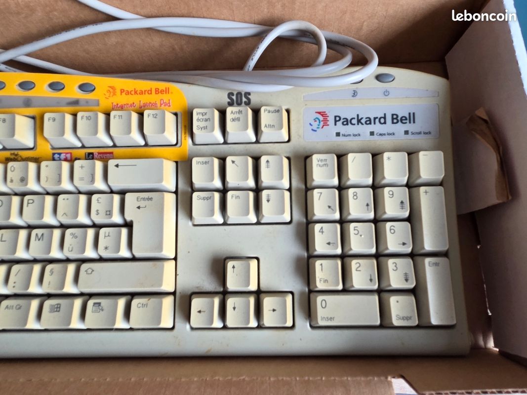 Clavier AZERTY UK Pour PC Portable Packard Bell KAV60 - Neuf - Disposition QWERTY