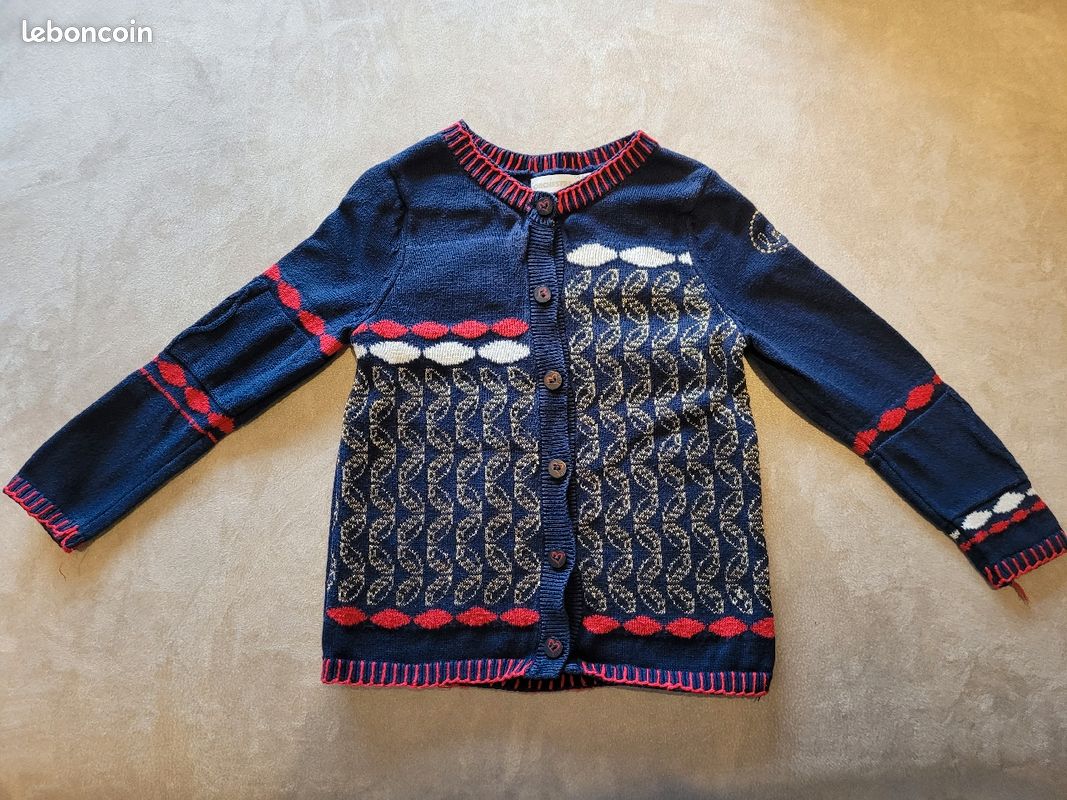 Gilet fille 3 ans (image 1)