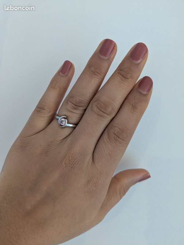 Bague Ancienne En Argent Massif 925 - Jonc/anneau Créateur - Taille 59 - Prénom BRIGITTE