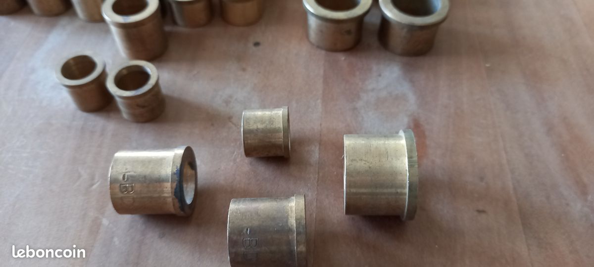 Lot de douilles de renforcement en laiton avec collerette (image 4)