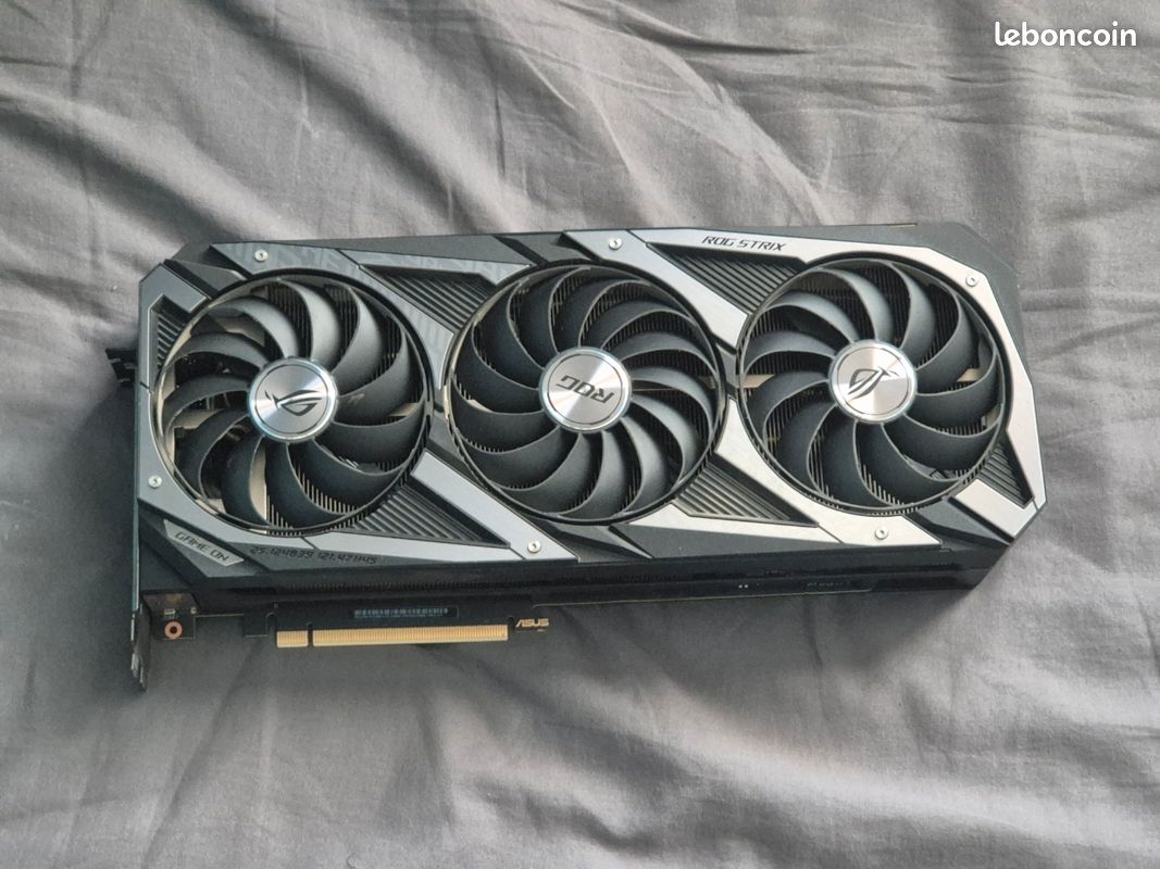 ASUS ROG Strix RTX 3080 10 Go OC – Stable en PCIe Gen 1 / Scellé d'origine (image 4)