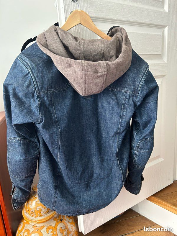 Capuche Veste En Jean Moto Veste En Jean Moto à Capuche Femme