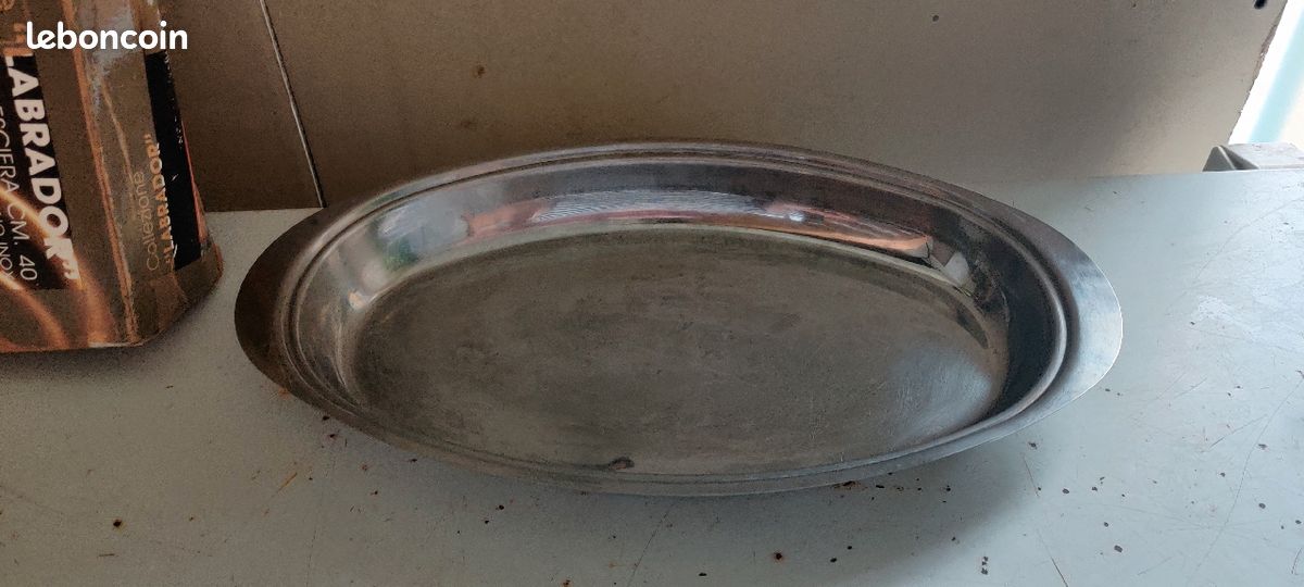 Plat à poisson 40cm Inox (image 3)