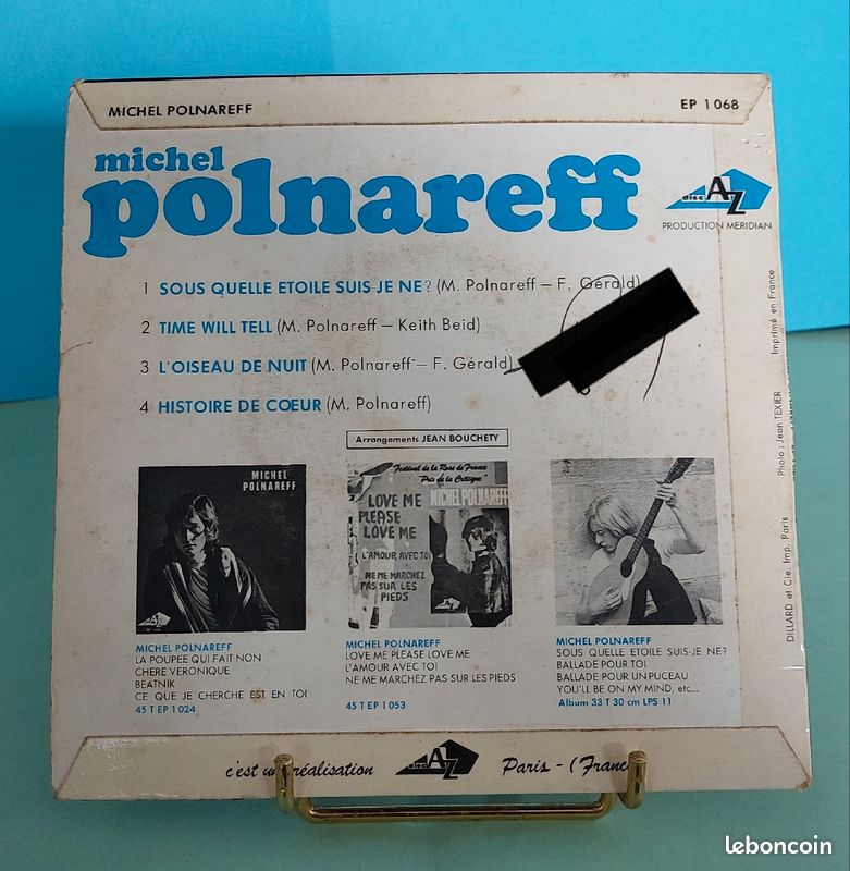 45T vinyle, "Michel Polnareff " (image 2)