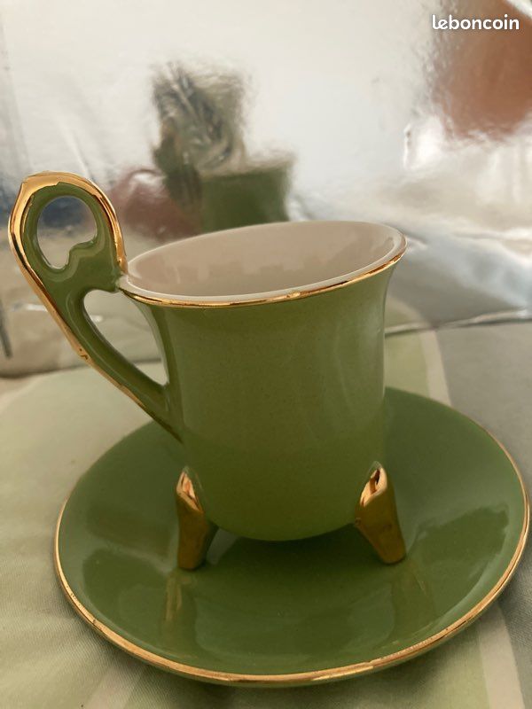 ANCIENNE TASSE PORCELAINE Minton 19ème Napoléon III English EUR 27,49