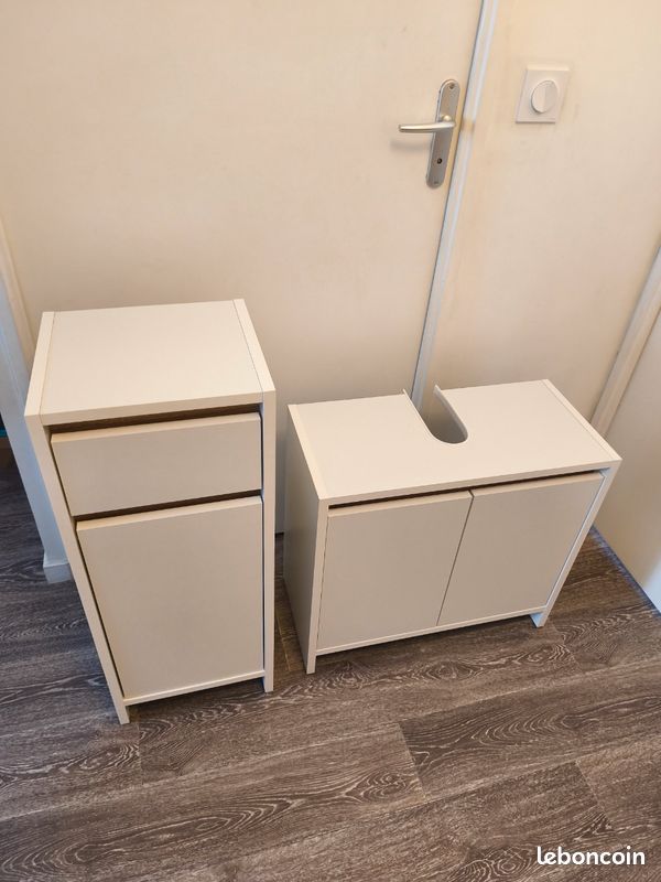 Meuble de rangement salle de bain/toilettes (image 6)