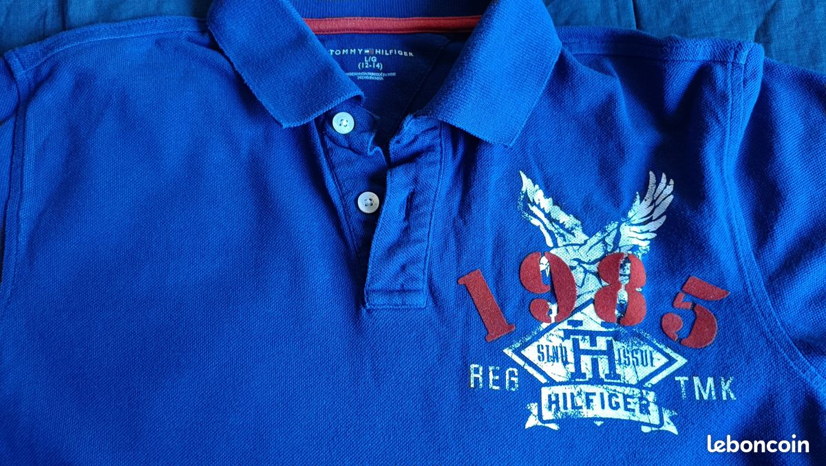 Tommy Hilfiger polo manches courtes garçon 12 à 14 ans (image 2)