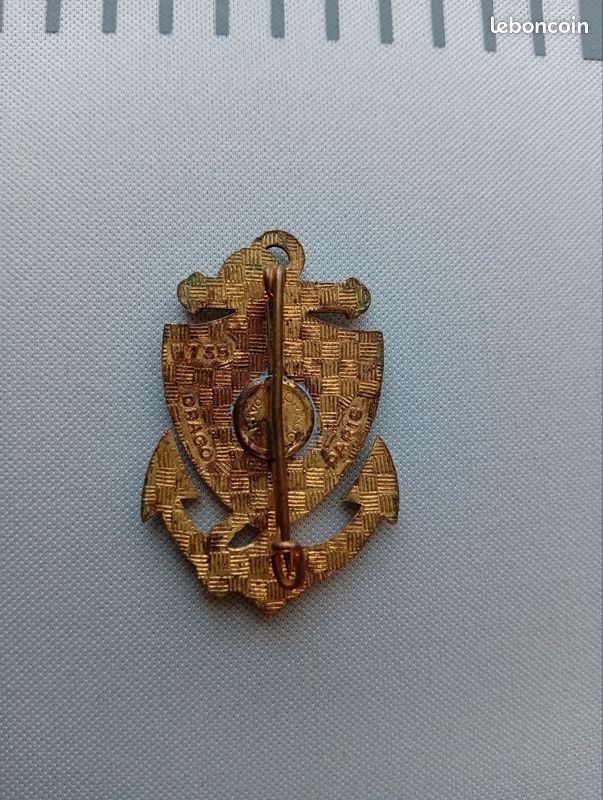 Insigne militaire de la compagnie coloniale (image 3)