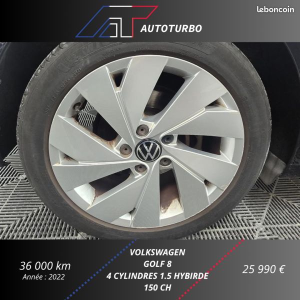 Volkswagen GOLF VIII 1.5 ETSI OPF 150CH STYLE DSG7 (image 6)