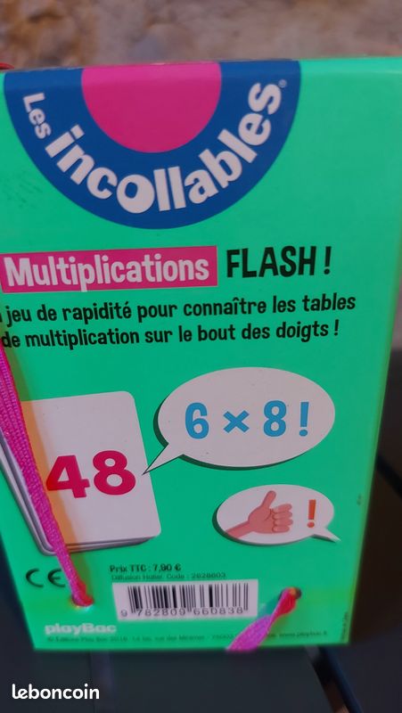 Les incollables – Jeu de multiplications Flash (image 2)