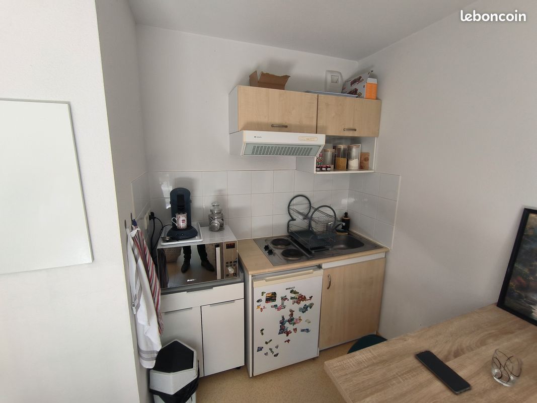 Studio secteur CHU - Les 3 Muses - Limoges 87000 Vanteaux-CHU-Mas Bouyol-Puy Rodas (image principale 1)