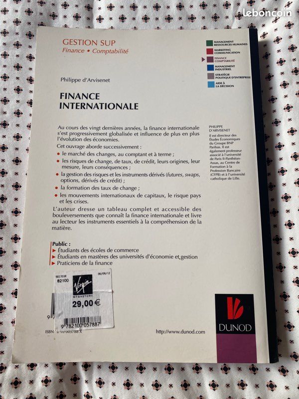 Livre - Finance internationale (image 2)