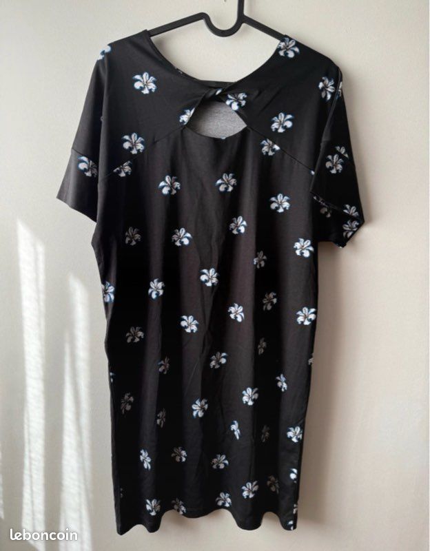 Robe tshirt à motif fleur - Bimba y Lola - taille XS (image 4)