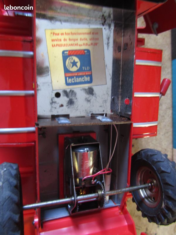 JOUSTRA CAMION SOMUA BENNE BASCULANTE LONGUE Lg 42 cm REF456 BON ÉTAT 1958 | eBay