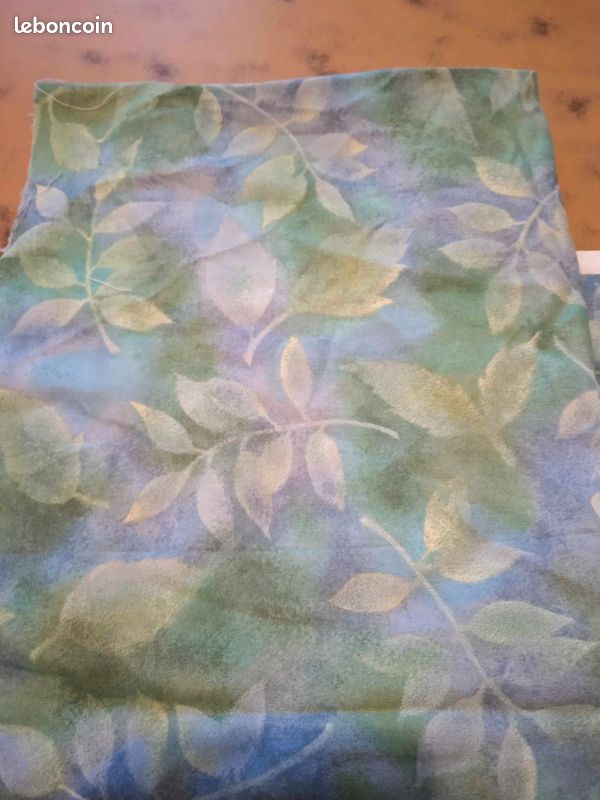 Coupon tissus coton 90cm par 40cm (image 1)