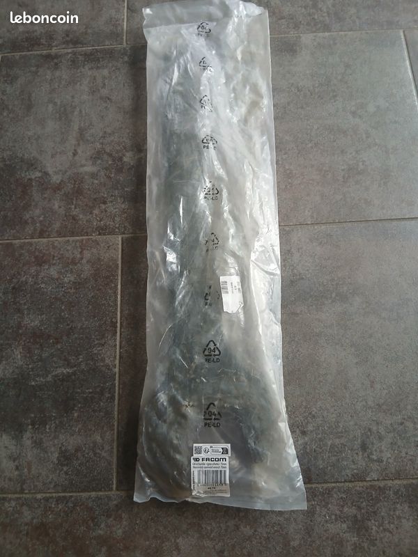 Facom 45.70 - Clé à Fourche Gros Efforts 70 Mm, Extra Longue Et Ultra Robuste Pour Travaux Intensifs - Longueur 573 Mm, Acier Haute Résistance