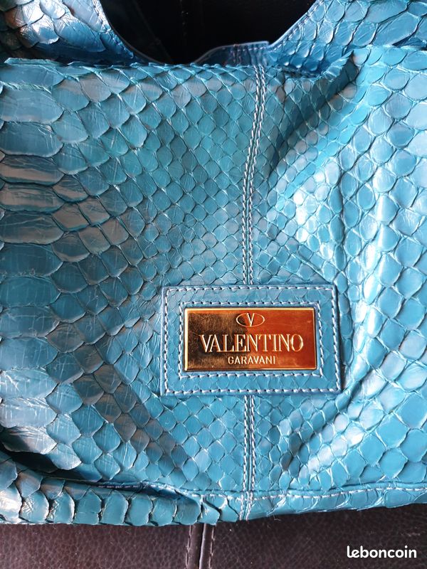 Vend sac Valentino serpent d'eau douce excellent état