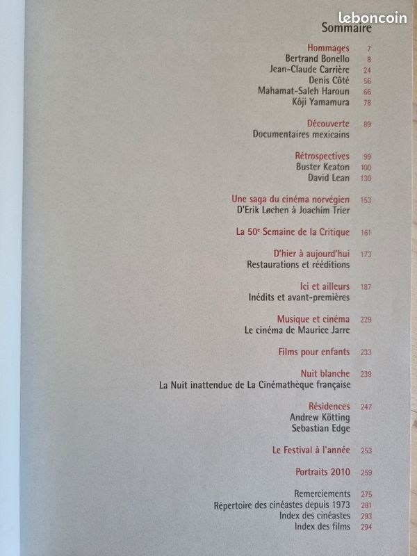 Catalogue 39e Festival du film de La Rochelle 2011 (image 2)