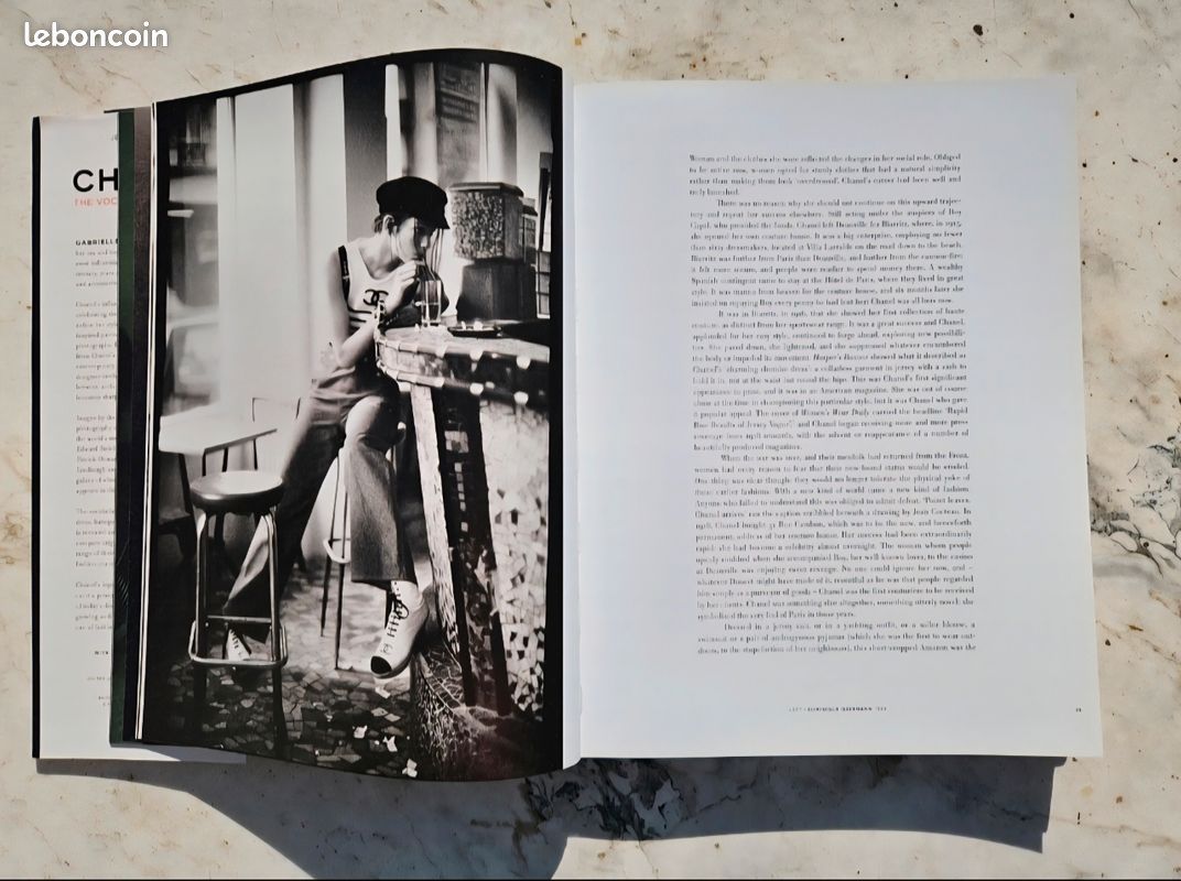 Livre de mode Chanel Vocabulary of style Livres