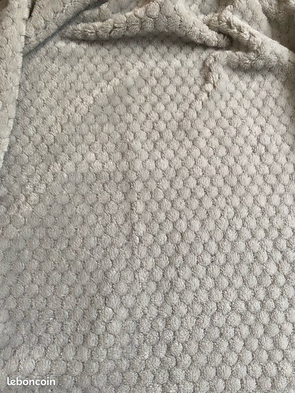 Sac à linge 47X55cm gris (image 2)