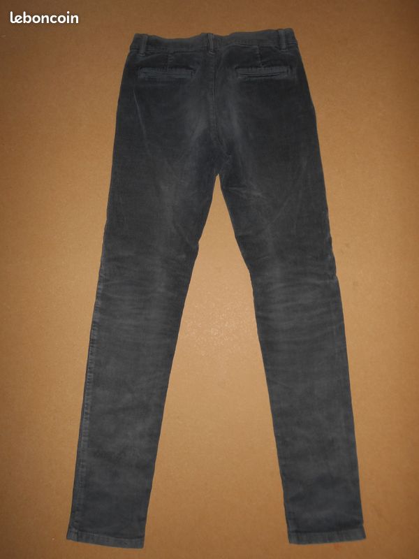 Pantalon G velours 14 ans (image 2)