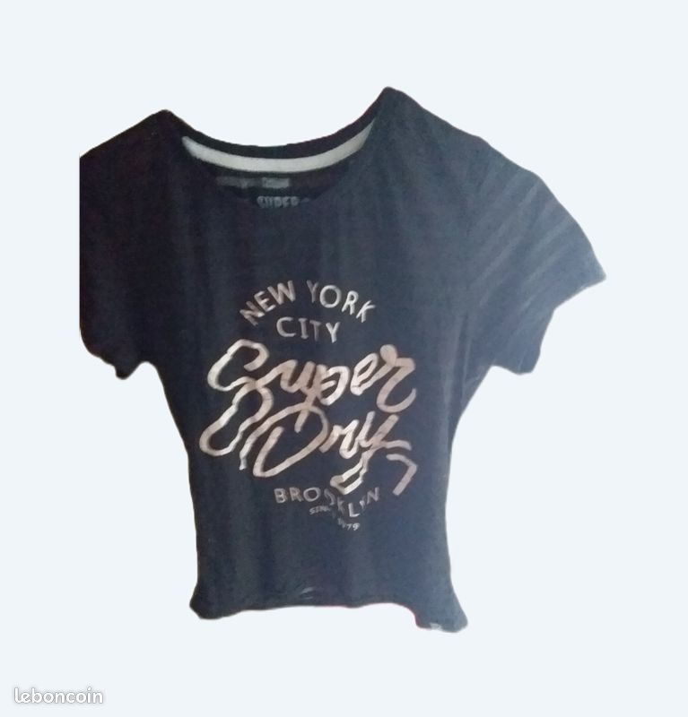 T-shirt Femme Element - Noir - Taille M - 92% Viscose - Occasion Très Bon état