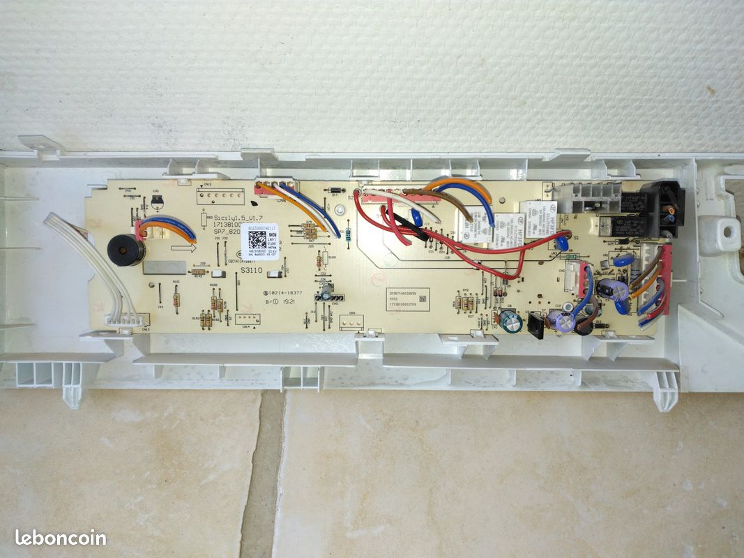 Programmateur Machine à laver Brandt BWF 722w (image 2)