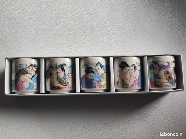 Set de tasses à saké en céramique japonaise - Yugen lab