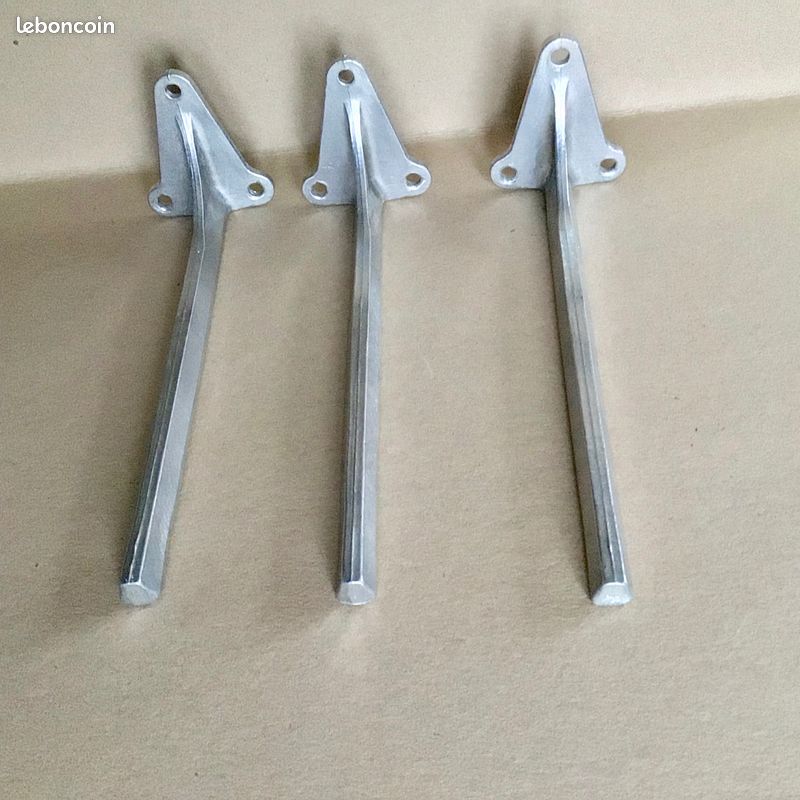 3 supports en alliage d'aluminium - (image 1)