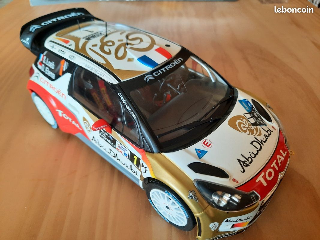 Figurine WRC 1/43 Dany 2011, Daniel Elena Copilote, Rallye Miniature