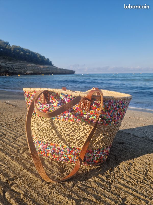Cabas Paille Sac Cabas De Plage Sac Cabas Paille Plage Chic