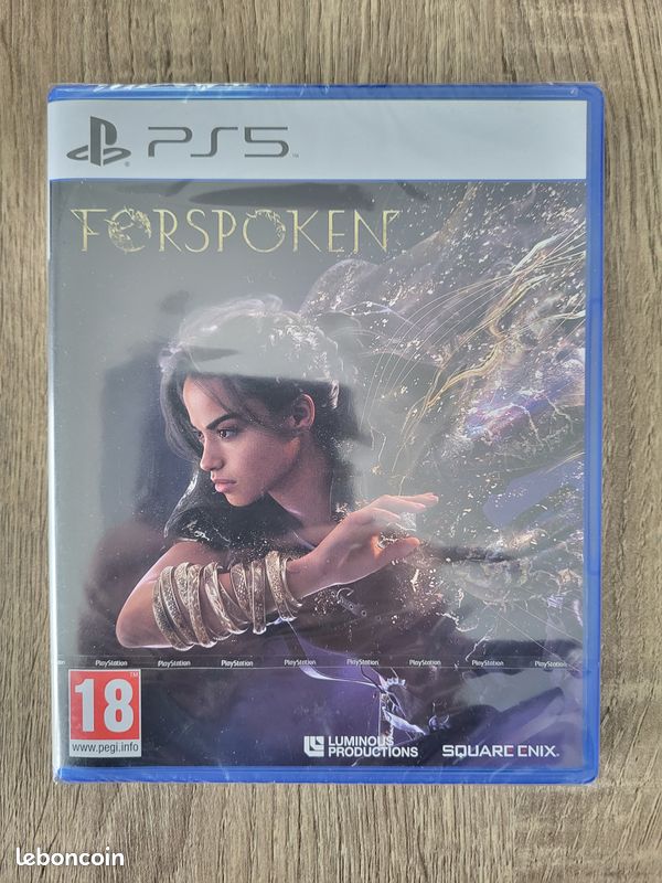 Jeu Forspoken PS5 - Neuf Sous Blister Scellé - Action-Aventure PEGI 18 - Éditeur Square Enix