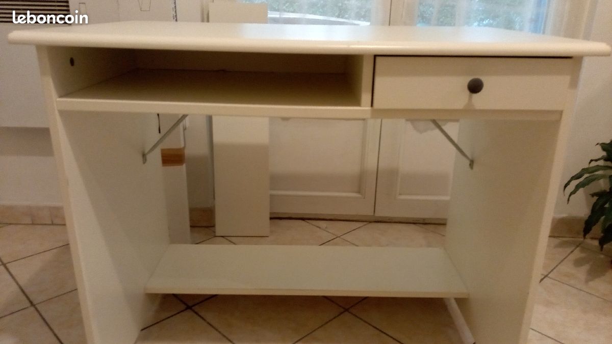 Bureau Ikea blanc (image 1)
