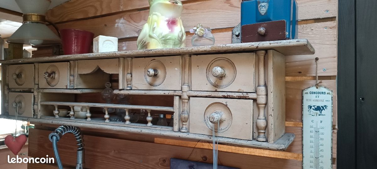 Étagère vintage à tiroirs (image 5)
