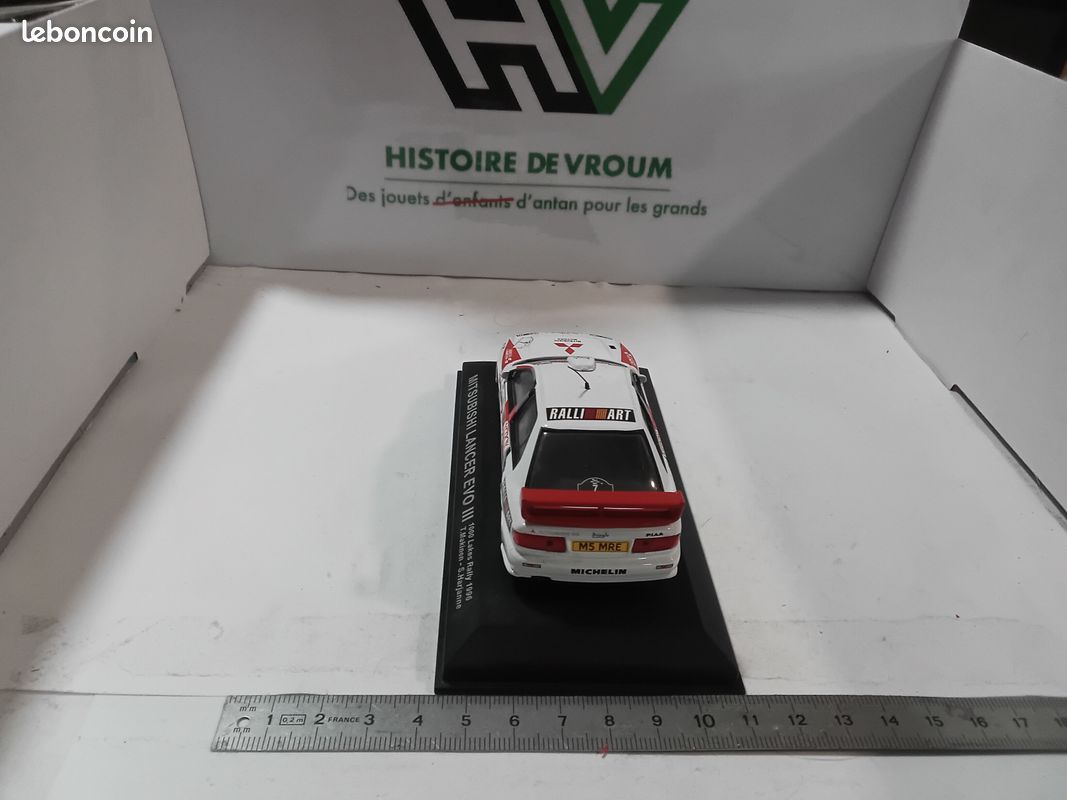 Mitsubishi Lancer Evo III #8 San Remo 1996 Auriol – La Mini Miniera 1/43 Kit Monté