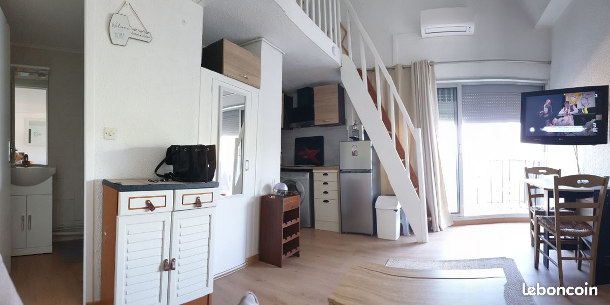 Appartement 1 pièce 20 m² · à Gruissan · 20 m² · 590 €/mois