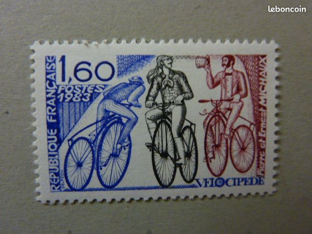 FDC France Yvert 2290 – Le Vélocipède, 1,60F, Bar-le-Duc 1983, Premier Jour