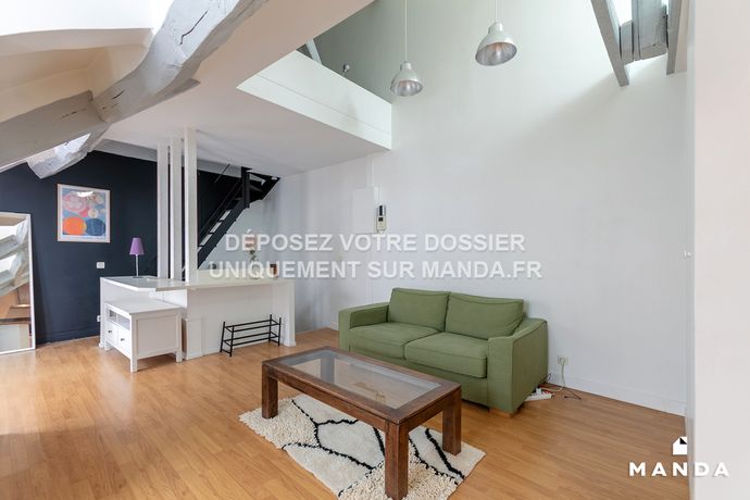 Appartement 1 pièce(s) 29 m²à louer Paris-2e-arrondissement