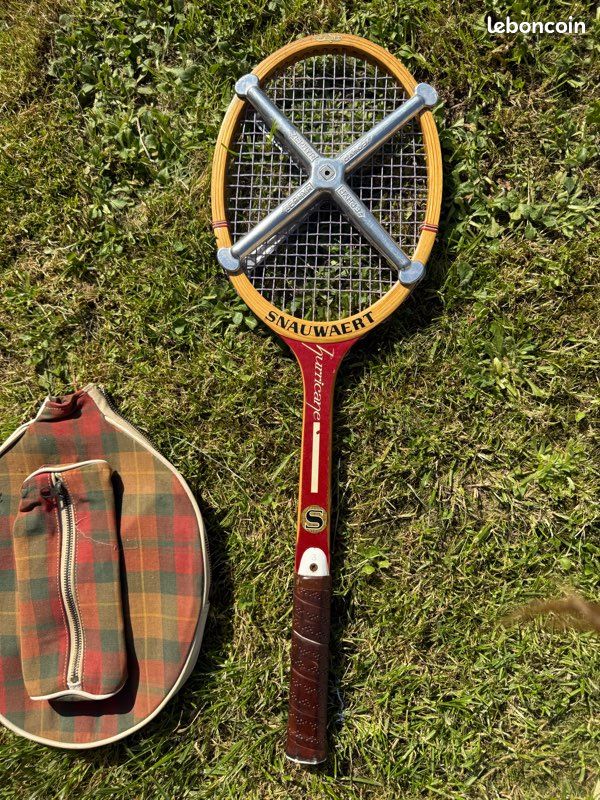 Raquette De Tennis Vintage Snauwaert Senator En Bois Vintage Snauwaert Senator 225168747348