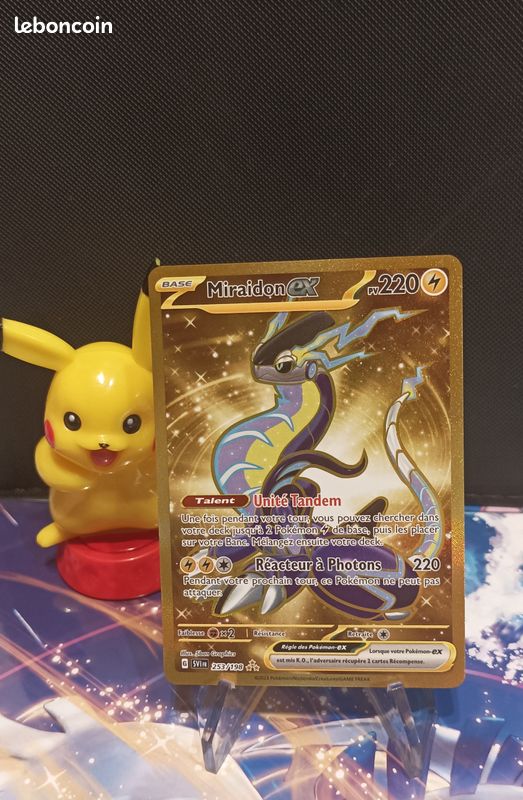 Carte Pokmon Miraidon EX 253/198 - Collection