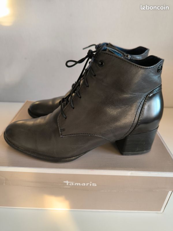 Bottines cuir Tamaris (image 3)