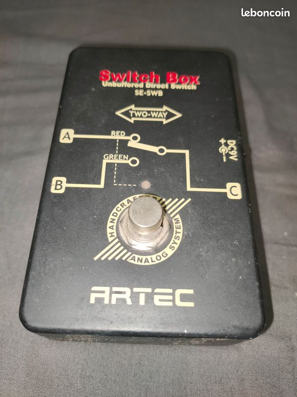 Pédale Artec switch box A/B (image 1)