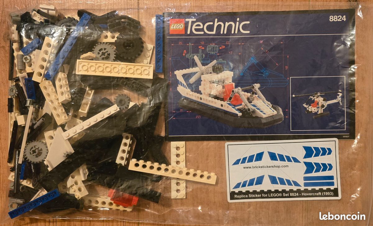 Lego 8824 Hovercraft Jeux Jouets