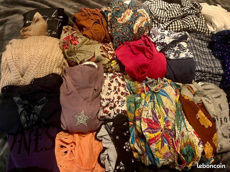 Lot vêtements toutes marques TL/XL (image 2)