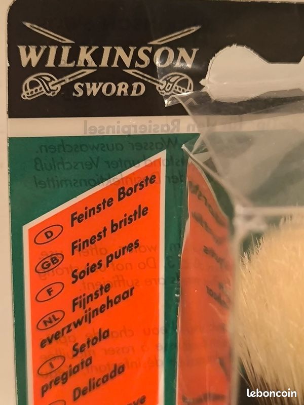 Blaireau de rasage vintage Wilkinson (image 2)