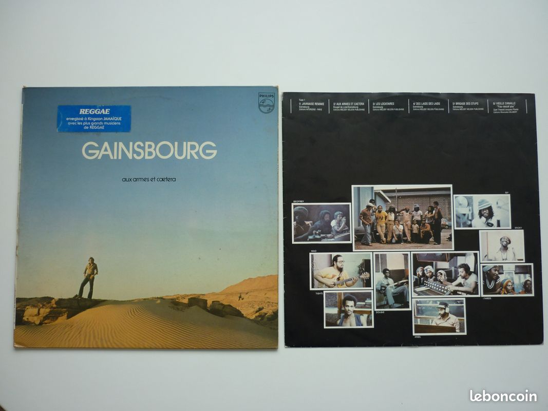 Vinyle 33T Gainsbourg – Aux Armes Et Cætera (1979) (image 2)