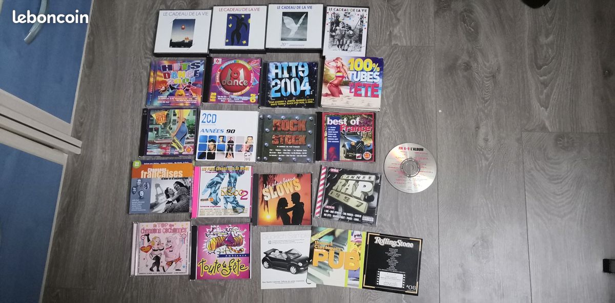 CD compilation variété française et internationale (image 1)